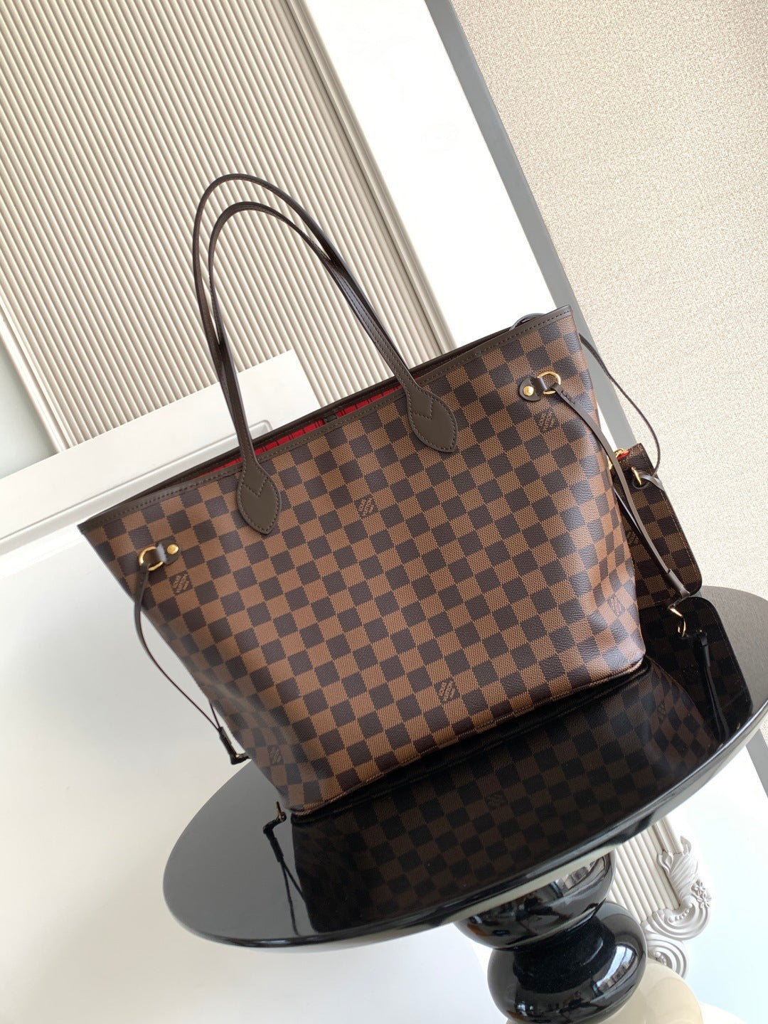 Large Tote Bag MM Damier - Red