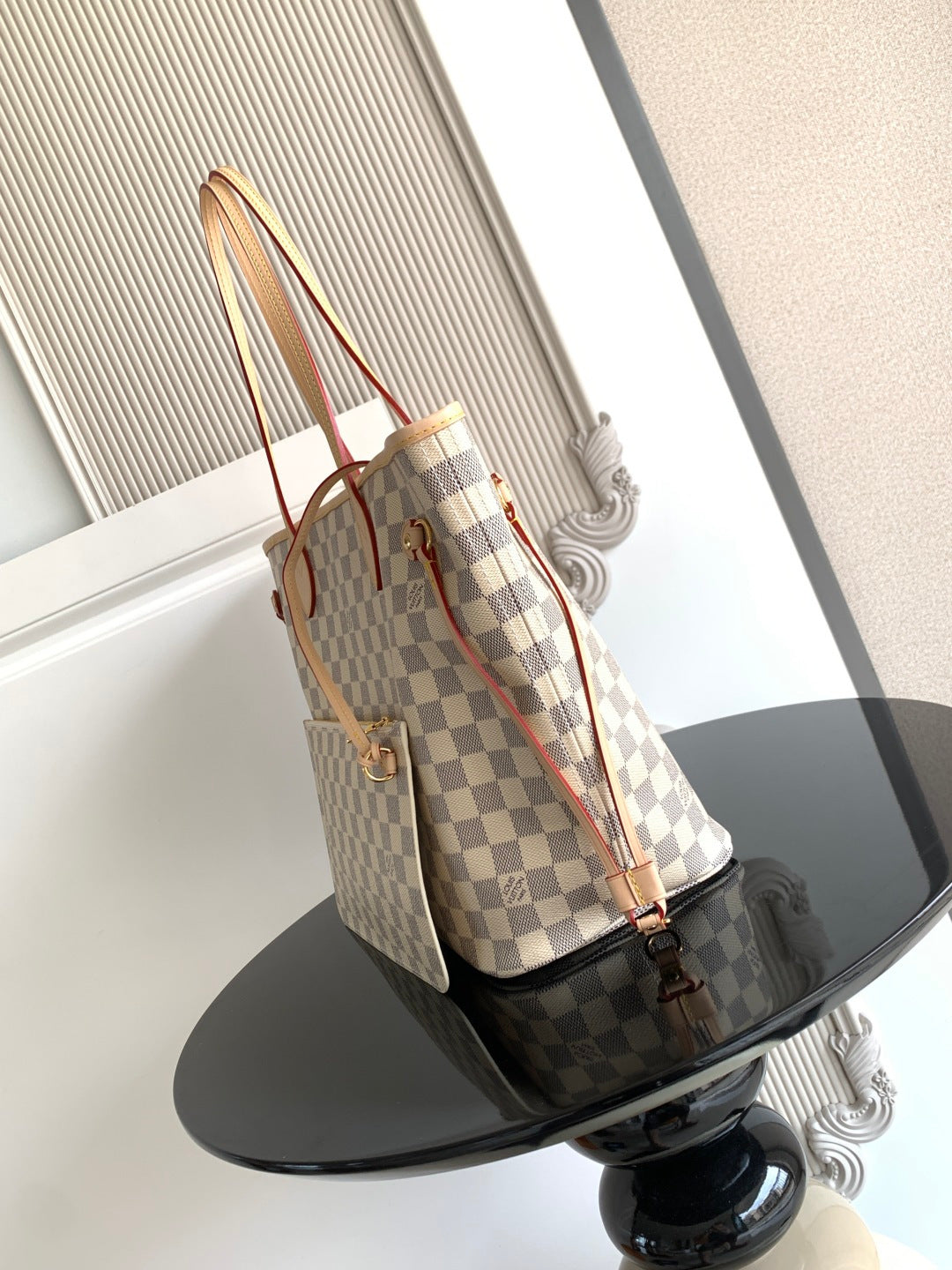 Large Tote Bag MM Damier - Beige