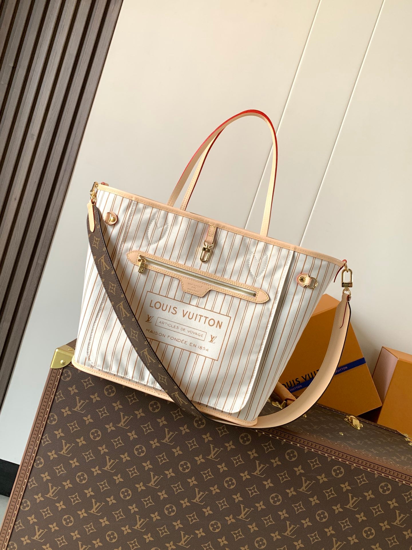 Large Tote Bag MM Inside Out - M28407