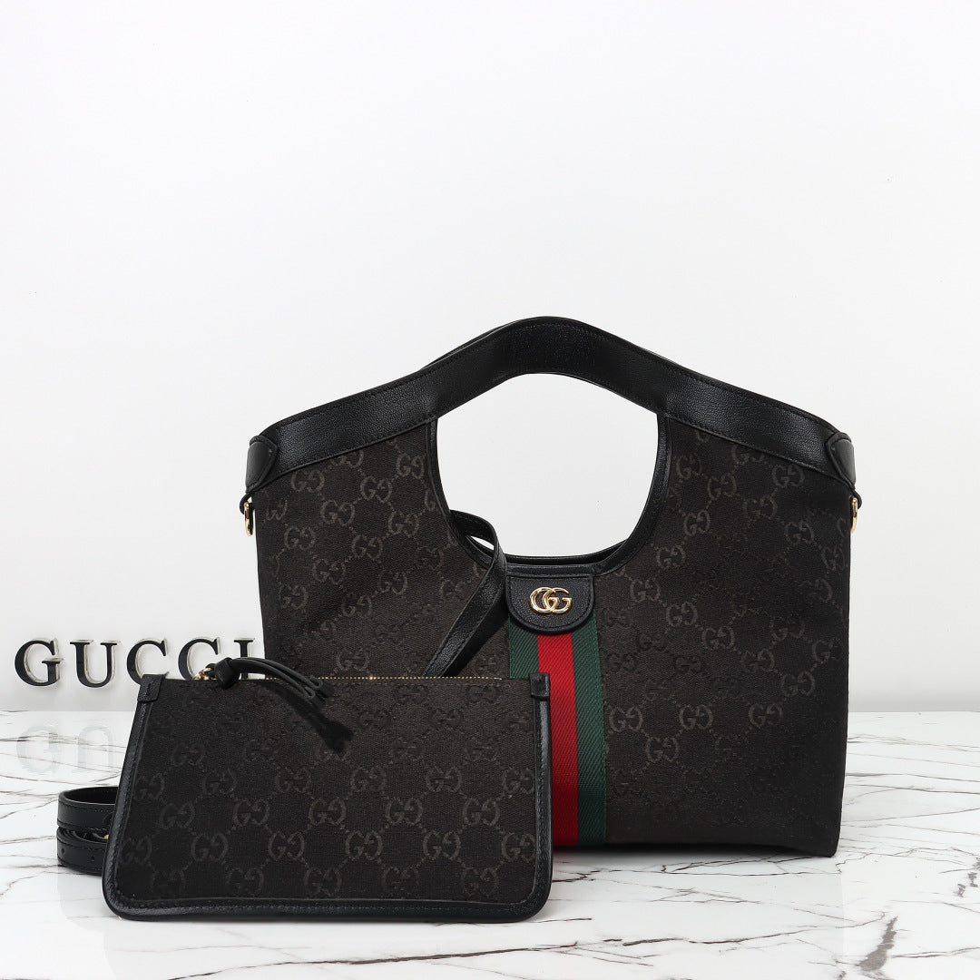 Top Handle Tote Bag 860845 - Black