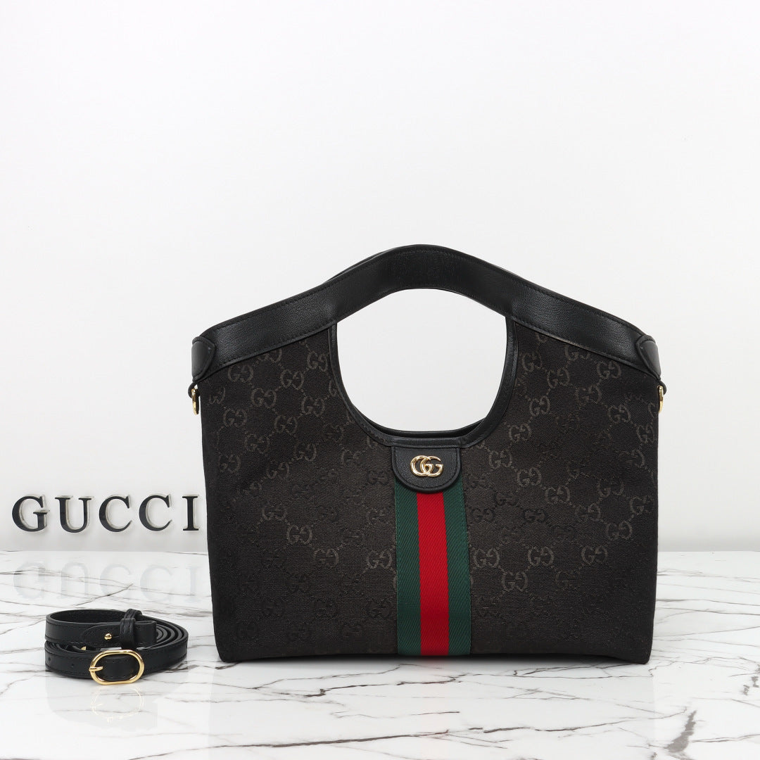 Top Handle Tote Bag 860845 - Black