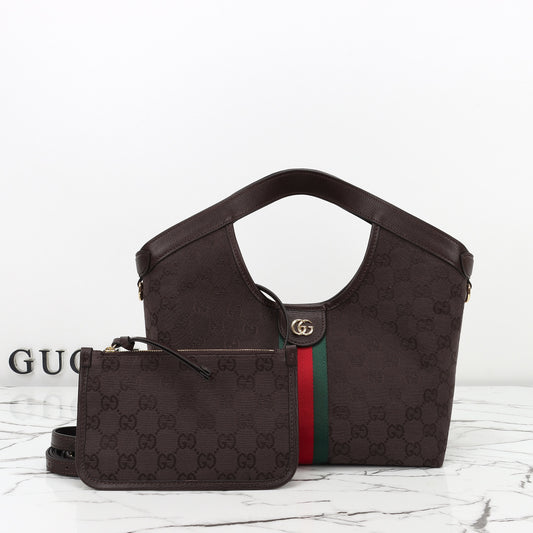 Top Handle Tote Bag 860845 - Coffee Brown