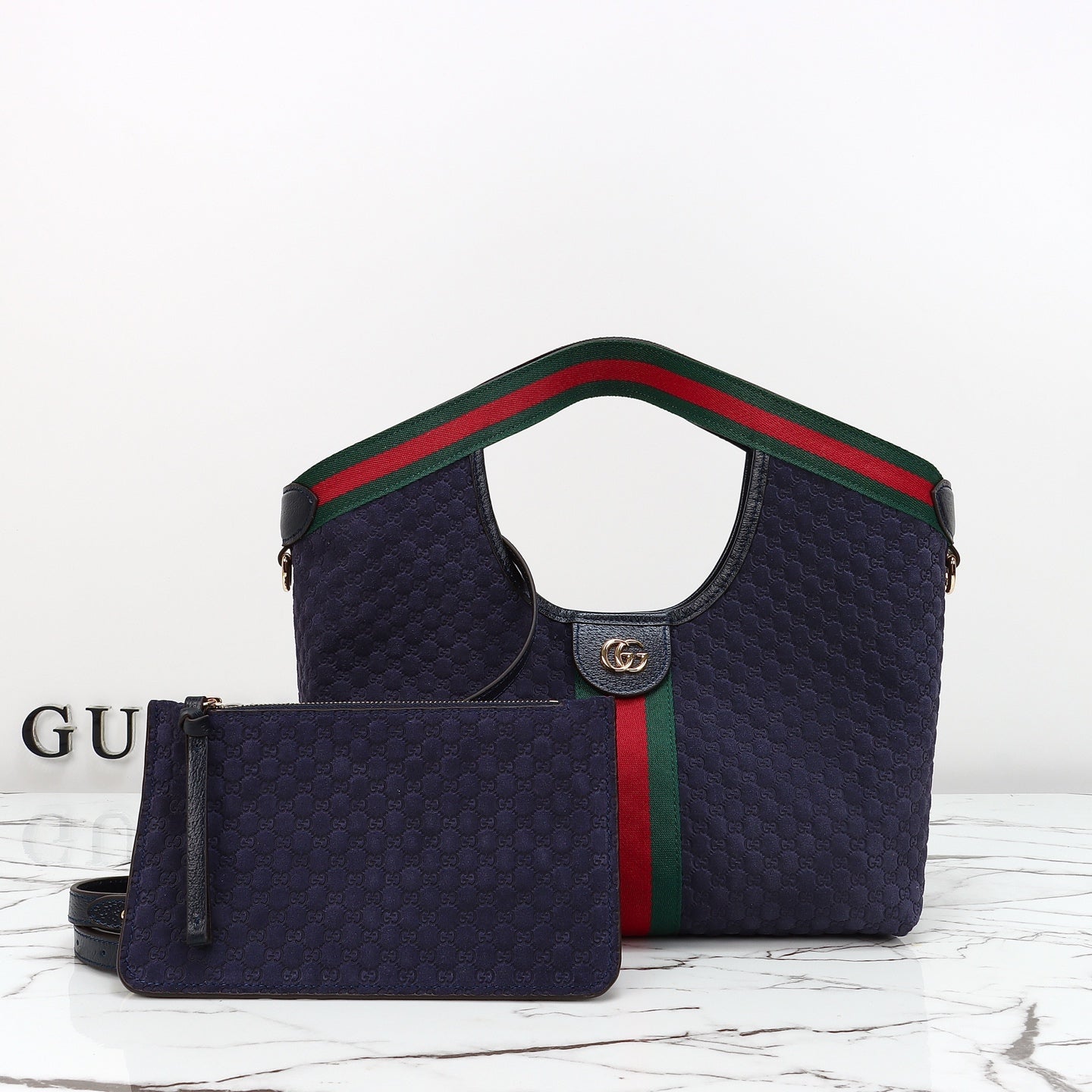 Top Handle Tote Bag 860845 - Dusty Blue
