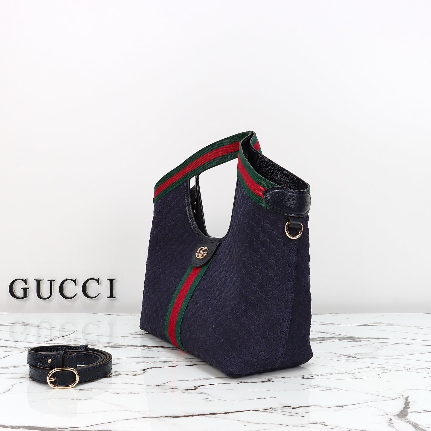 Top Handle Tote Bag 860845 - Dusty Blue