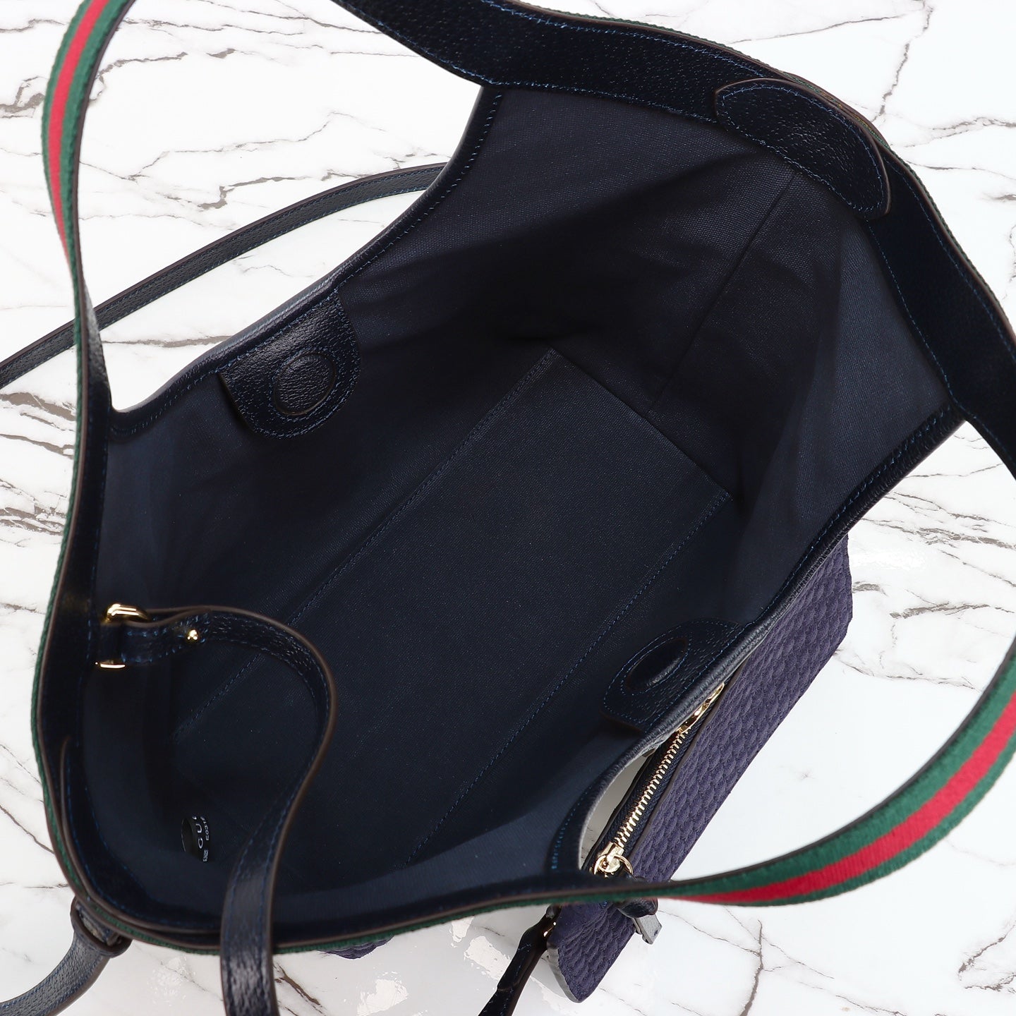 Top Handle Tote Bag 860845 - Dusty Blue