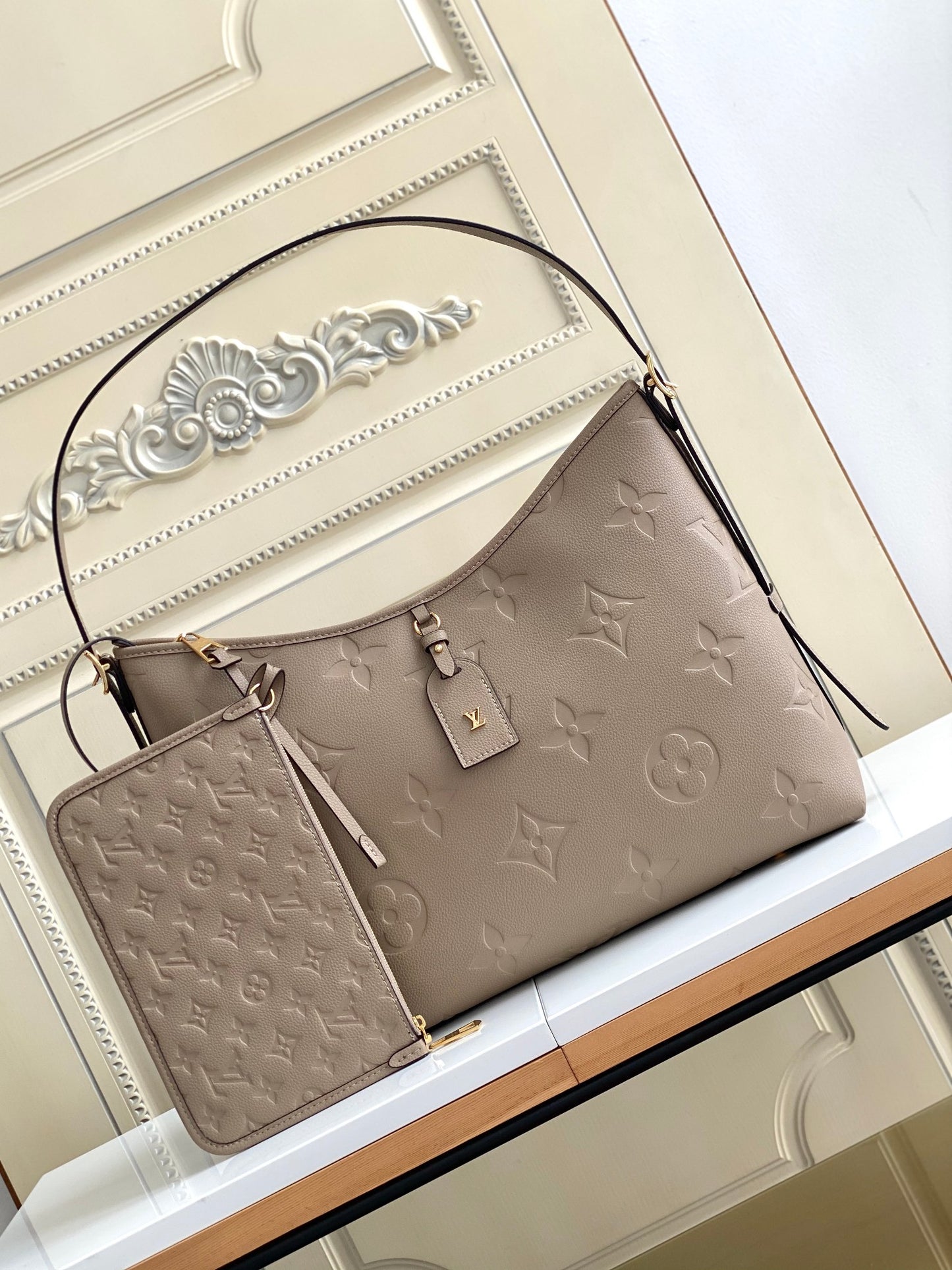 Bolso de hombro de diario MM - Tórtola