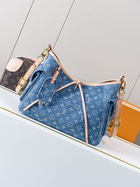 Everyday Shoulder Bag Cargo PM - Blue Denim