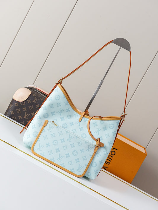 Everyday Shoulder Bag PM - Bleu Courrier