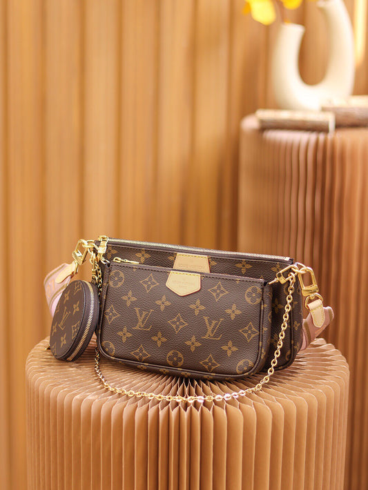 Multi Pouch Crossbody Bag M44840