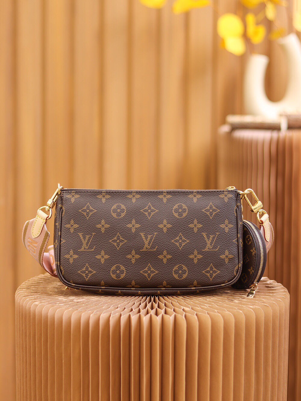 Multi Pouch Crossbody Bag M44840