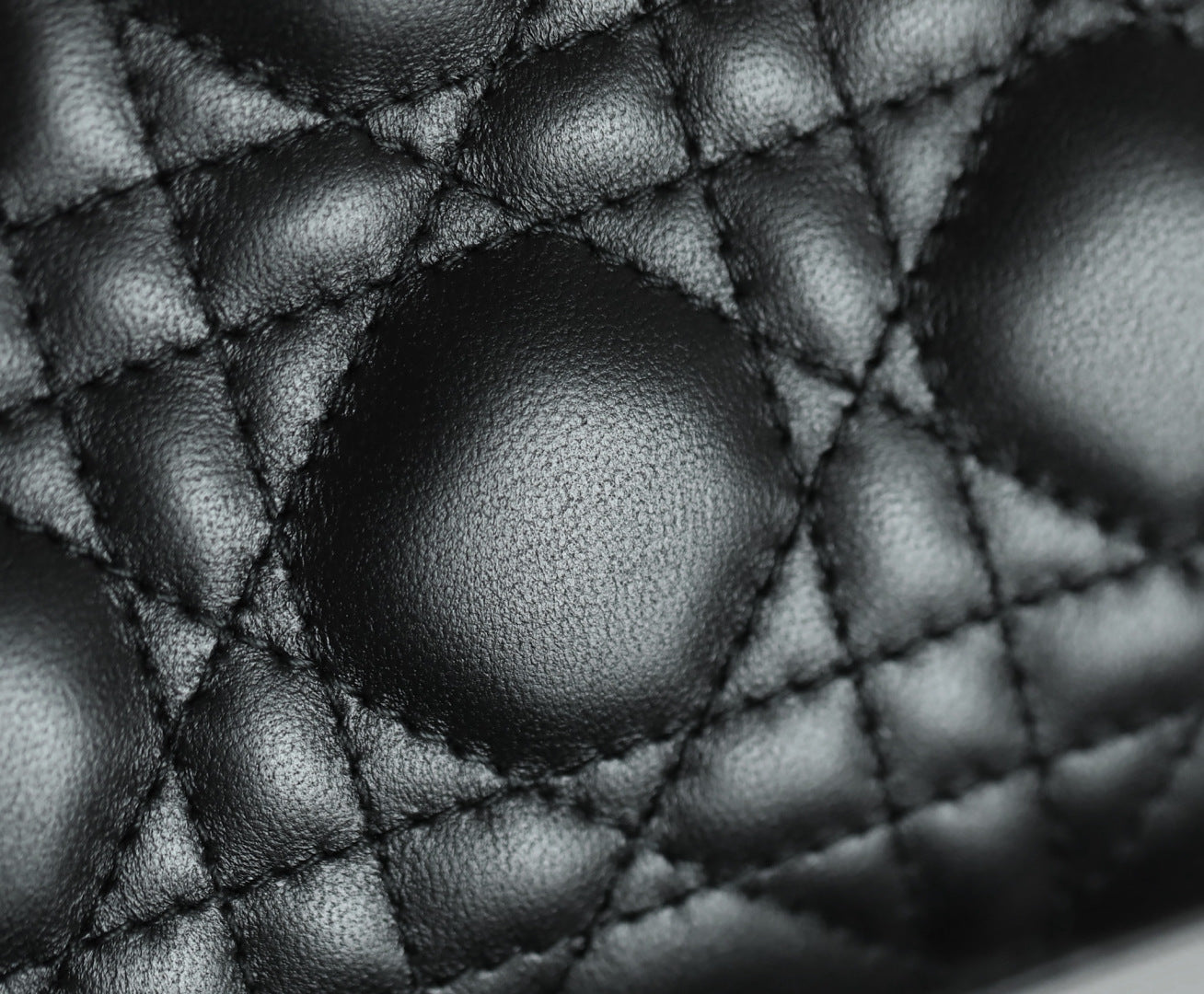 Quilted Mini Top Handle Crossbody Bag - Black