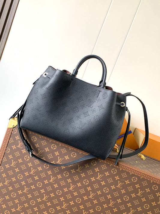 Perforated Leather Bucket Tote Bag M59200