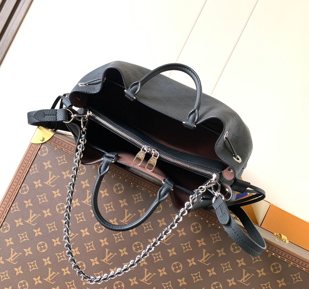 Perforated Leather Bucket Tote Bag M59200
