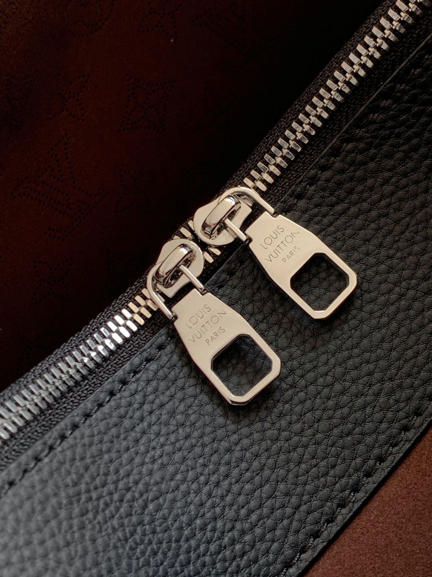 Perforated Leather Bucket Tote Bag M59200