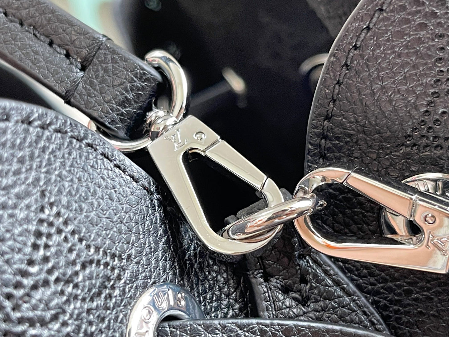 Perforated Leather Bucket Bag M57070