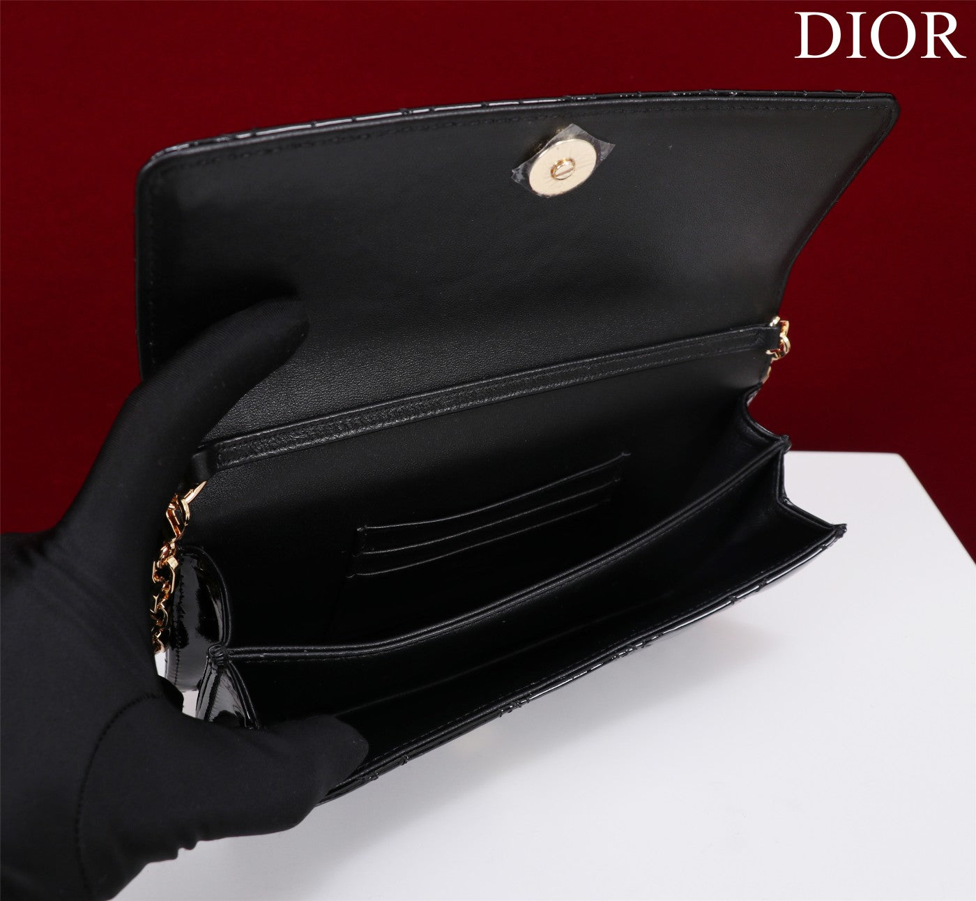 Mini Cannage Chain Flap Bag M900