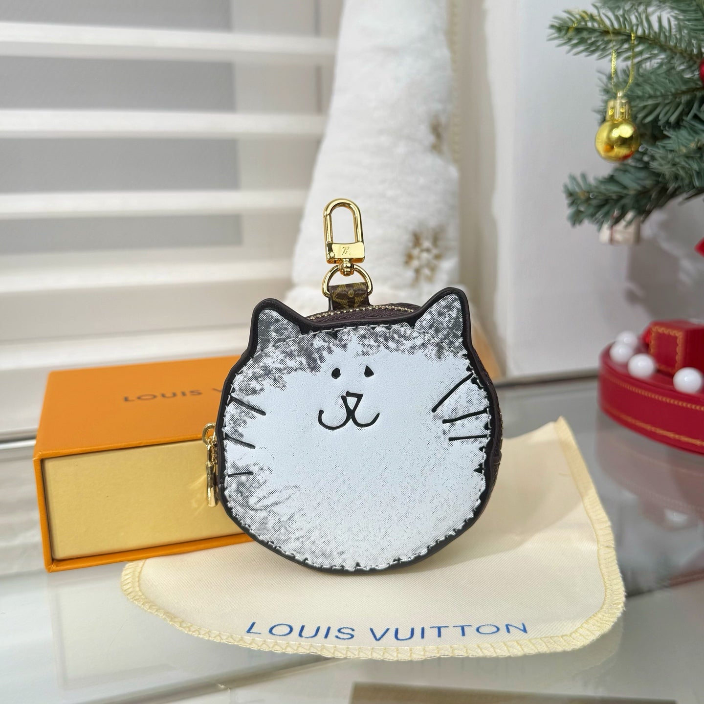 Kitty Cat Charm Coin Purse - M15139
