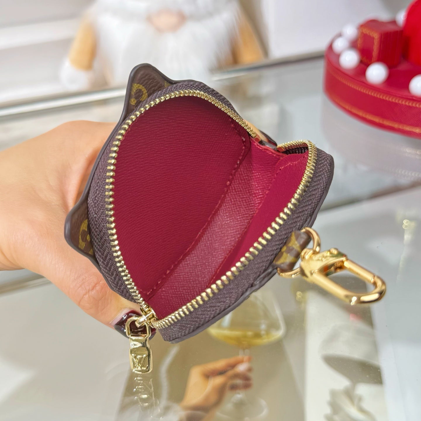 Kitty Cat Charm Coin Purse - M15139