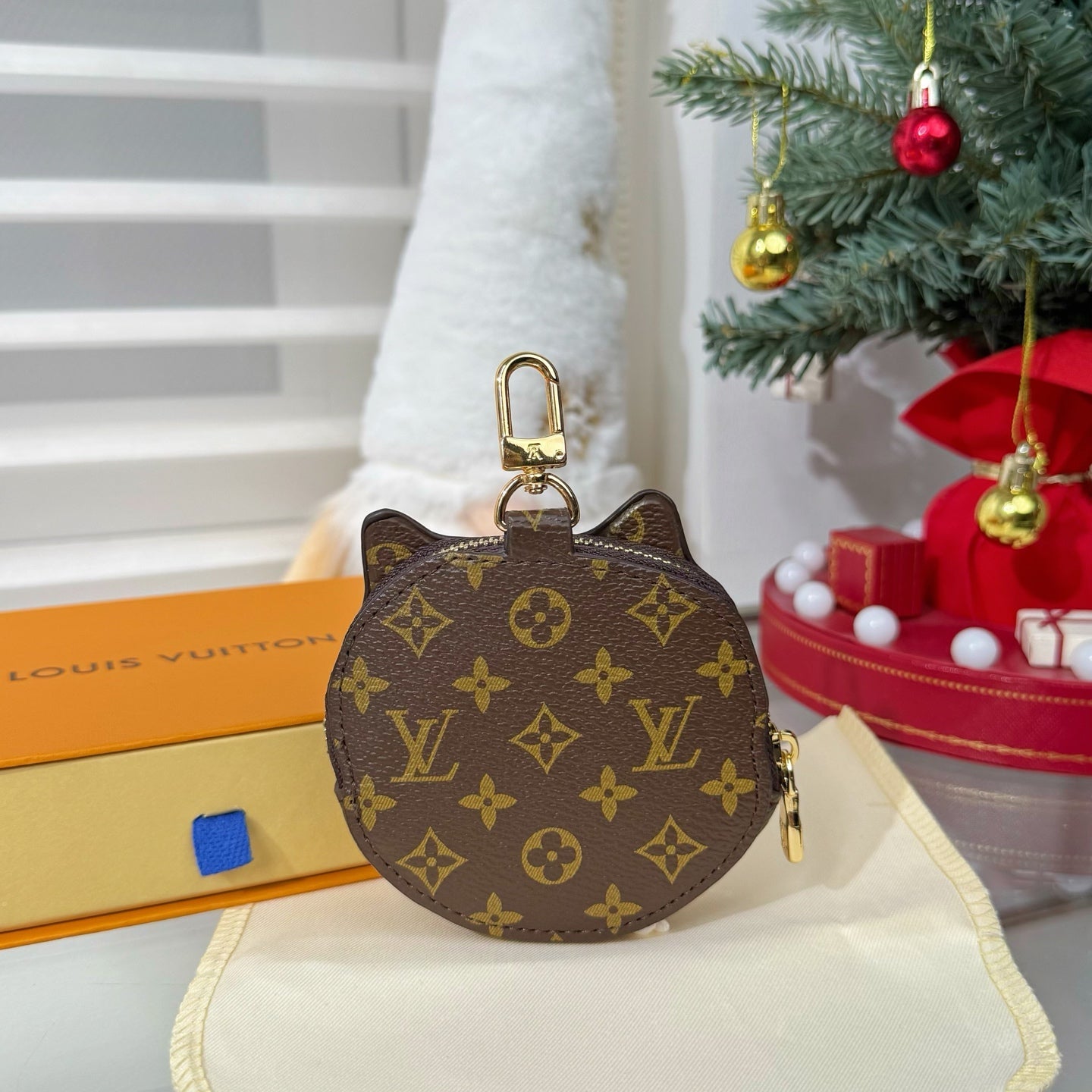 Kitty Cat Charm Coin Purse - M15139
