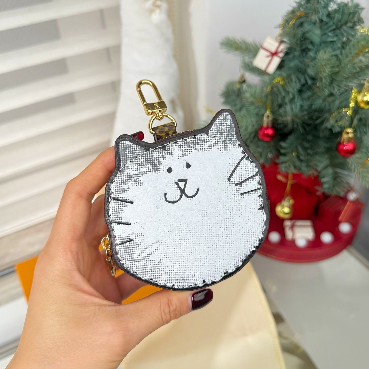 Kitty Cat Charm Coin Purse - M15139