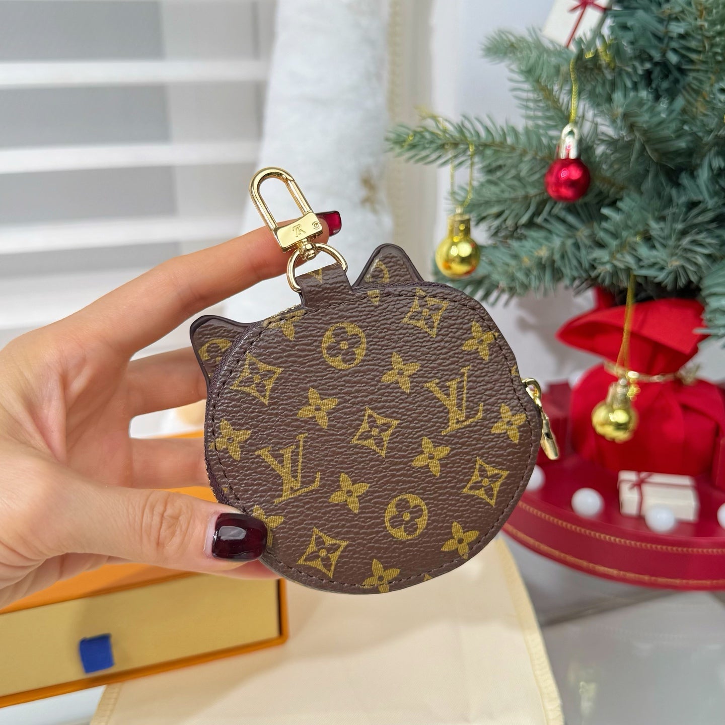 Kitty Cat Charm Coin Purse - M15139